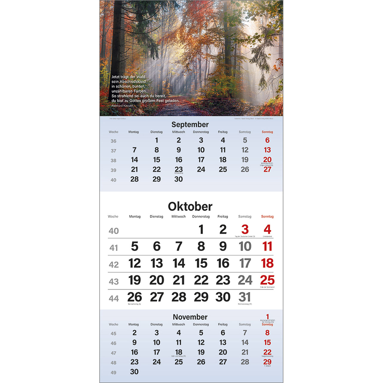 Terminkalender - Gott segne meinen Tag 2026