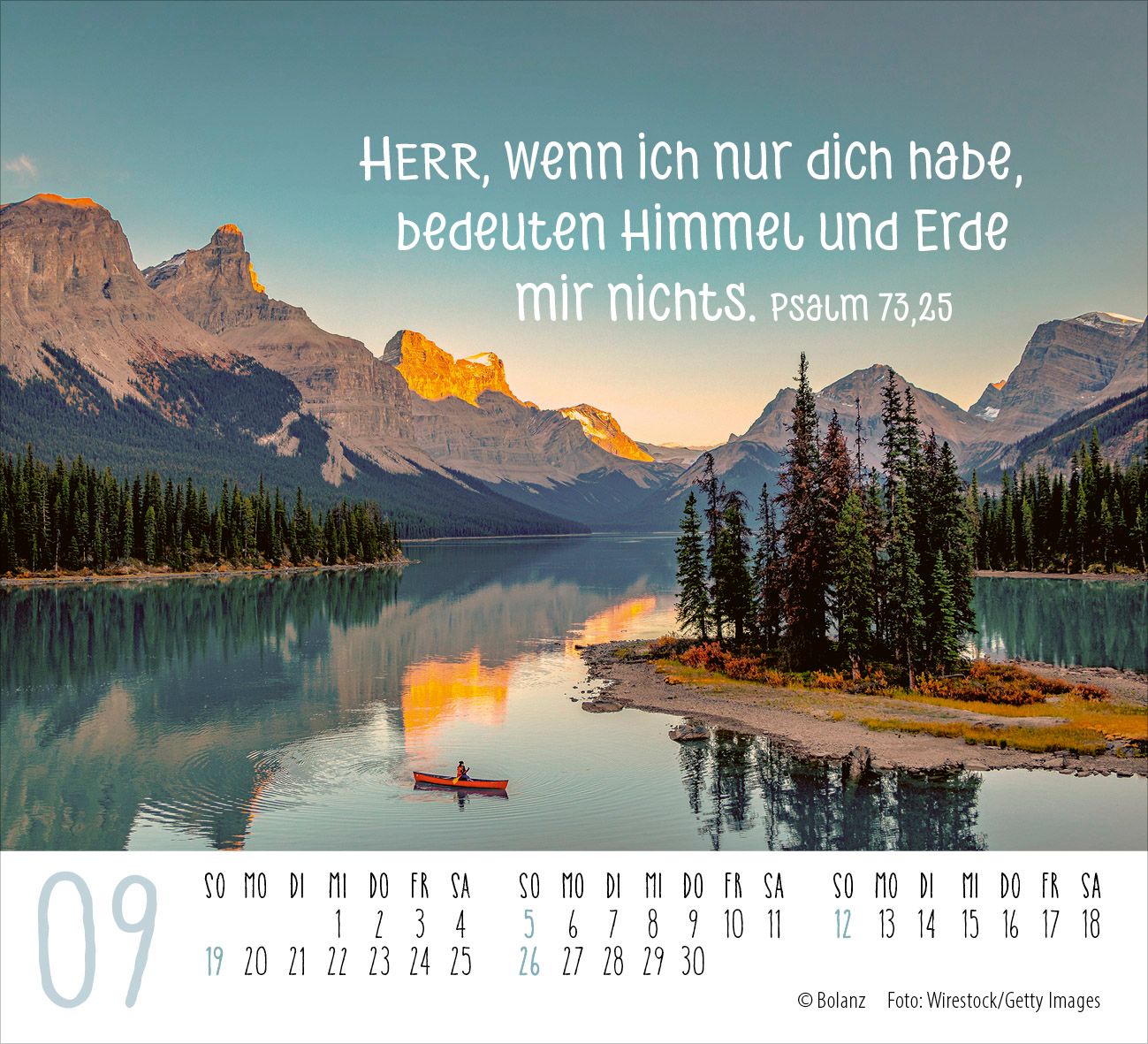 Aufstellkalender - Freiheit 2027 Minikalender