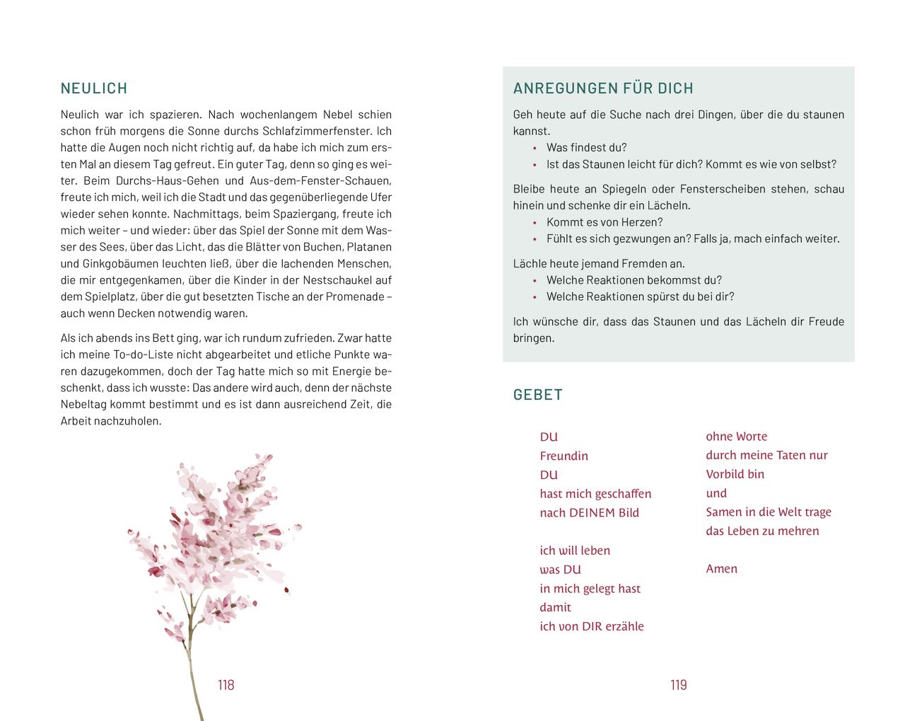 Buch - Wenn das Leben Blüten treibt