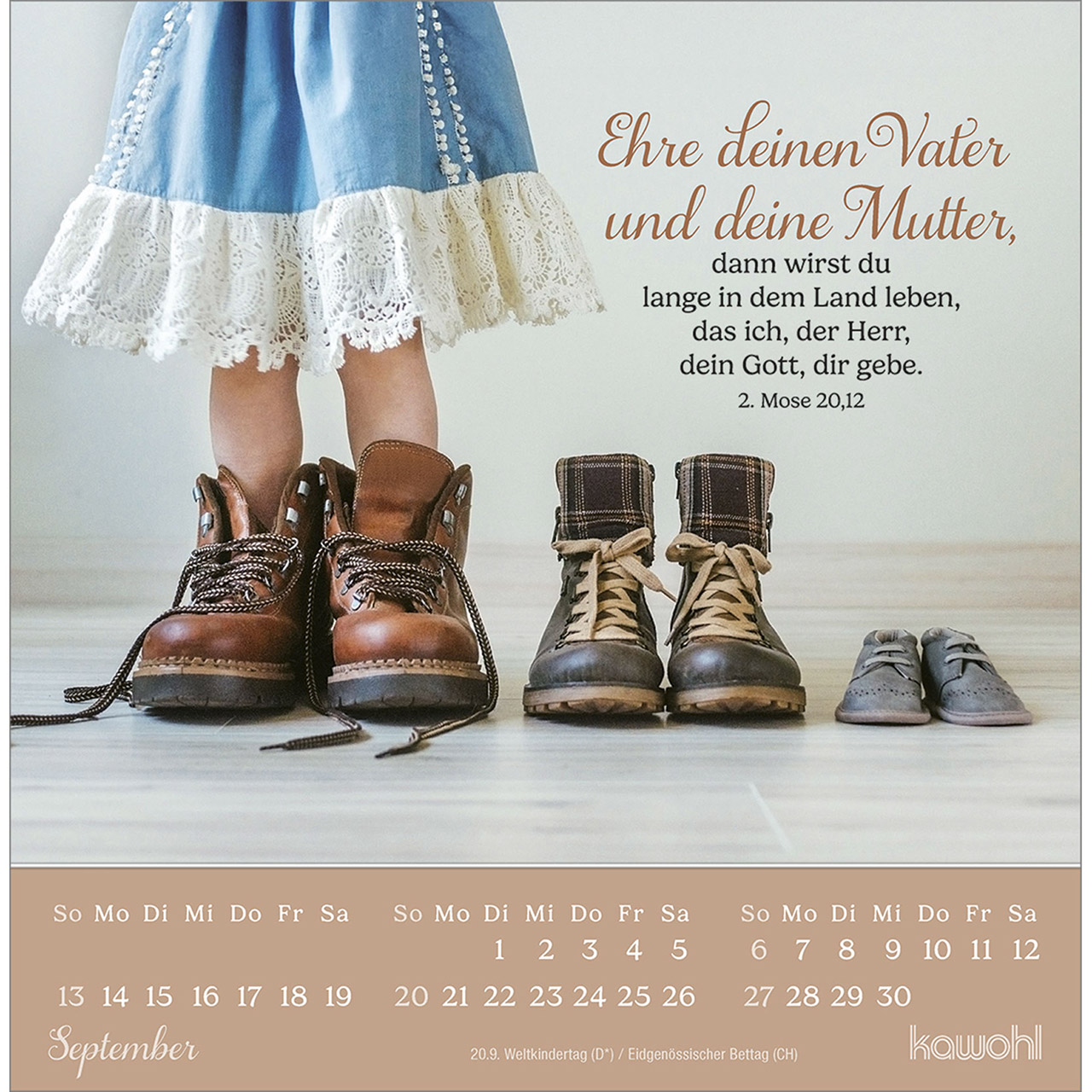 Postkartenkalender - Lieblingsworte für dich 2026