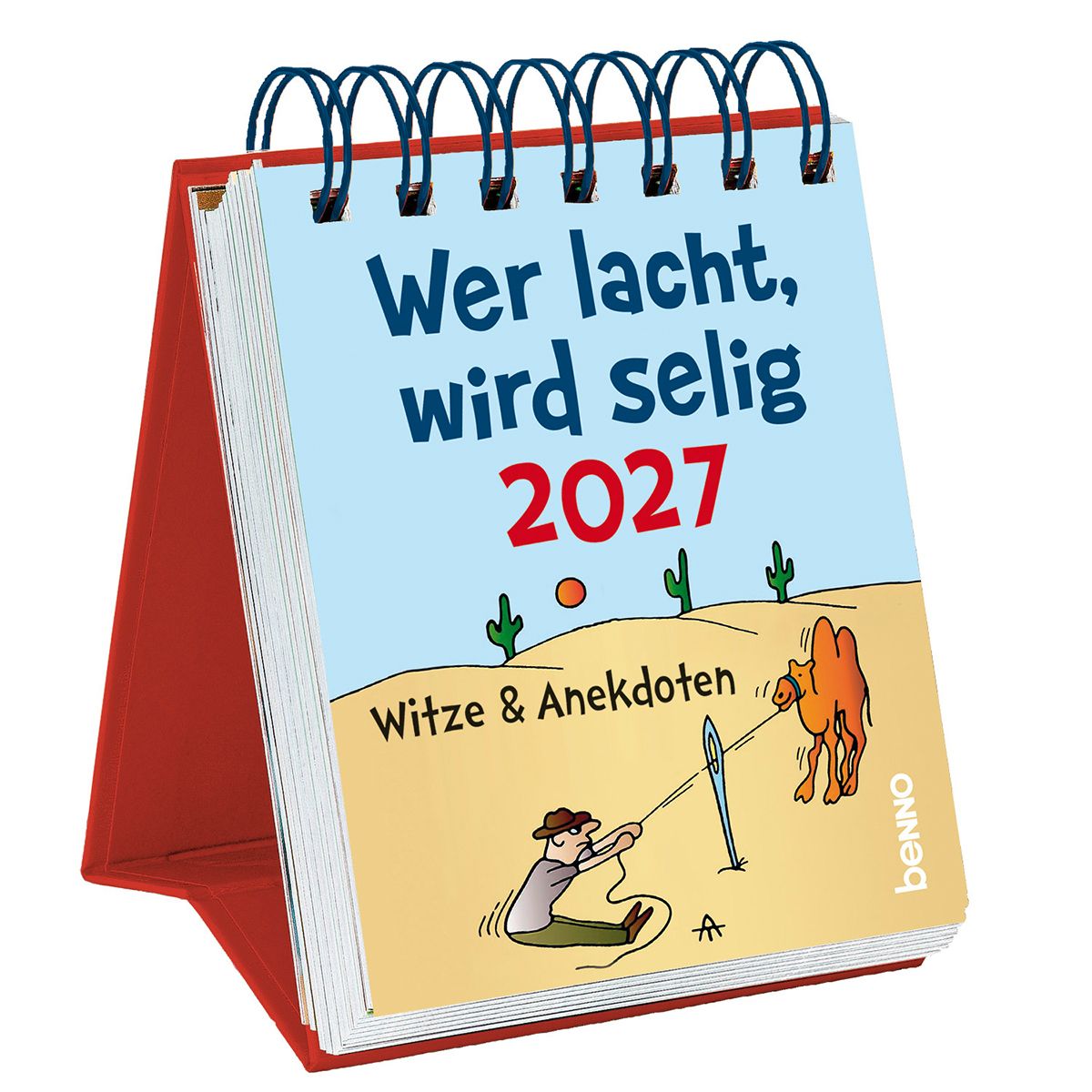 Aufstellkalender - Wer lacht, wird selig 2027