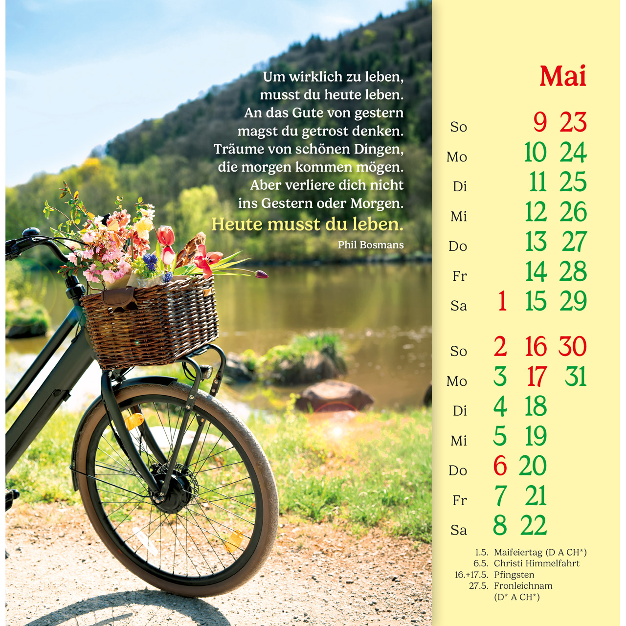 Postkartenkalender - Phil Bosmans - Postkarten-Kalender 2027