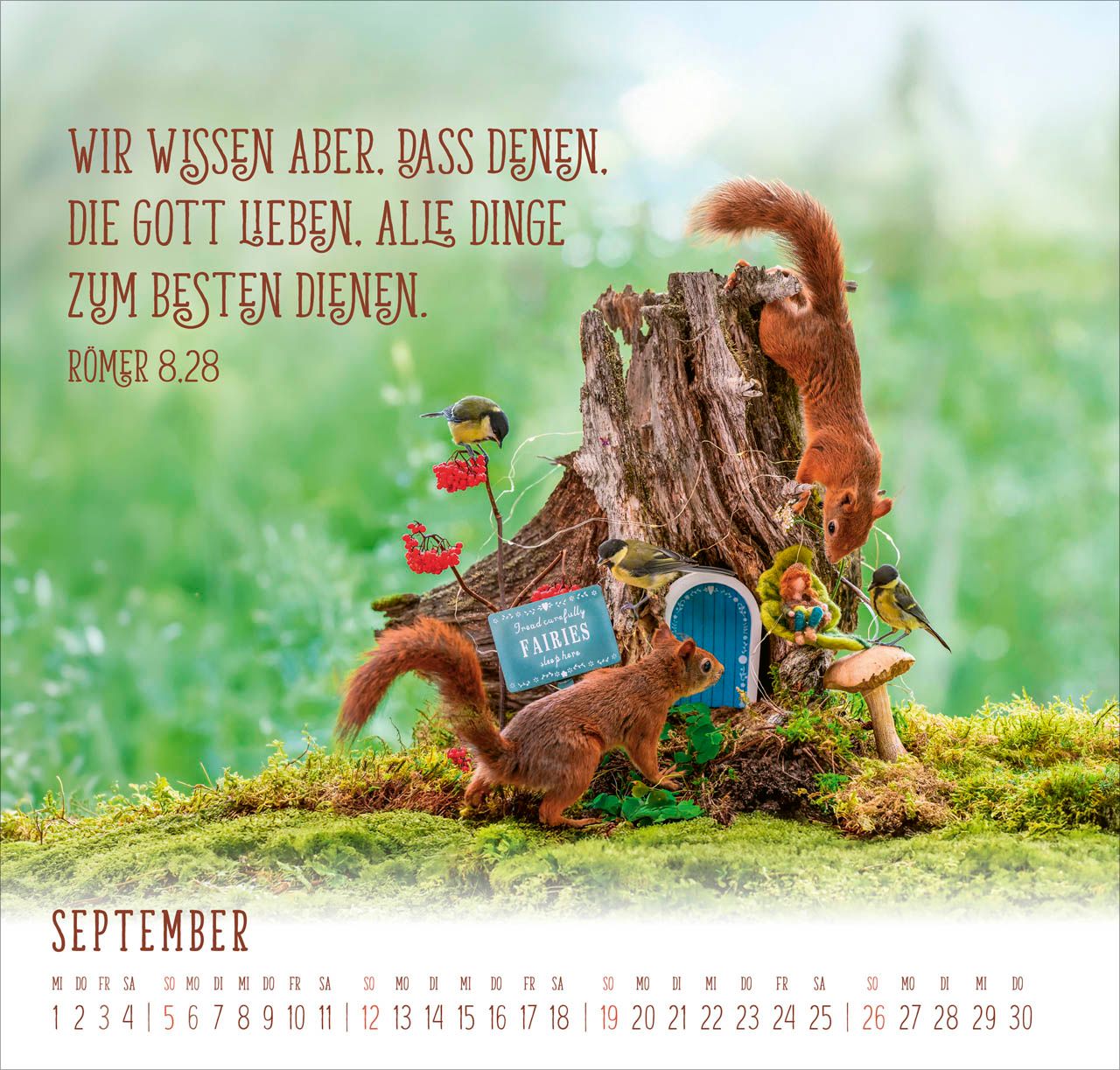 Wandkalender - Du machst mich froh 2027