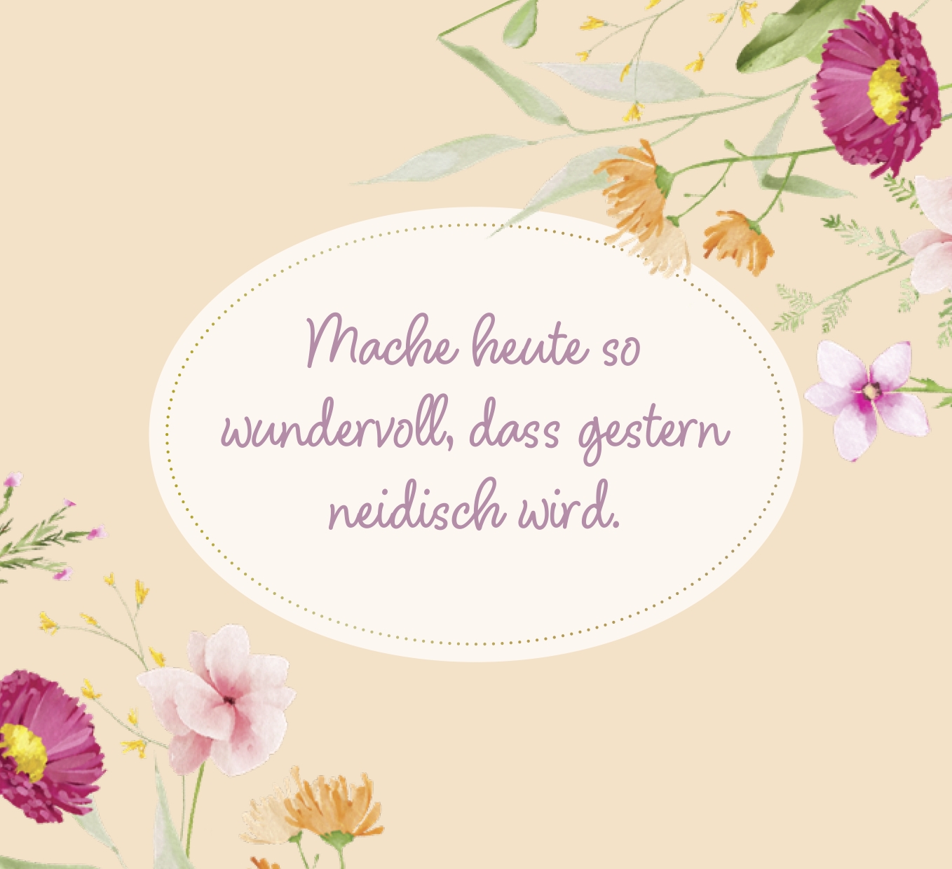 Aufstellbuch - Mach heute zu deinem Glücksmoment