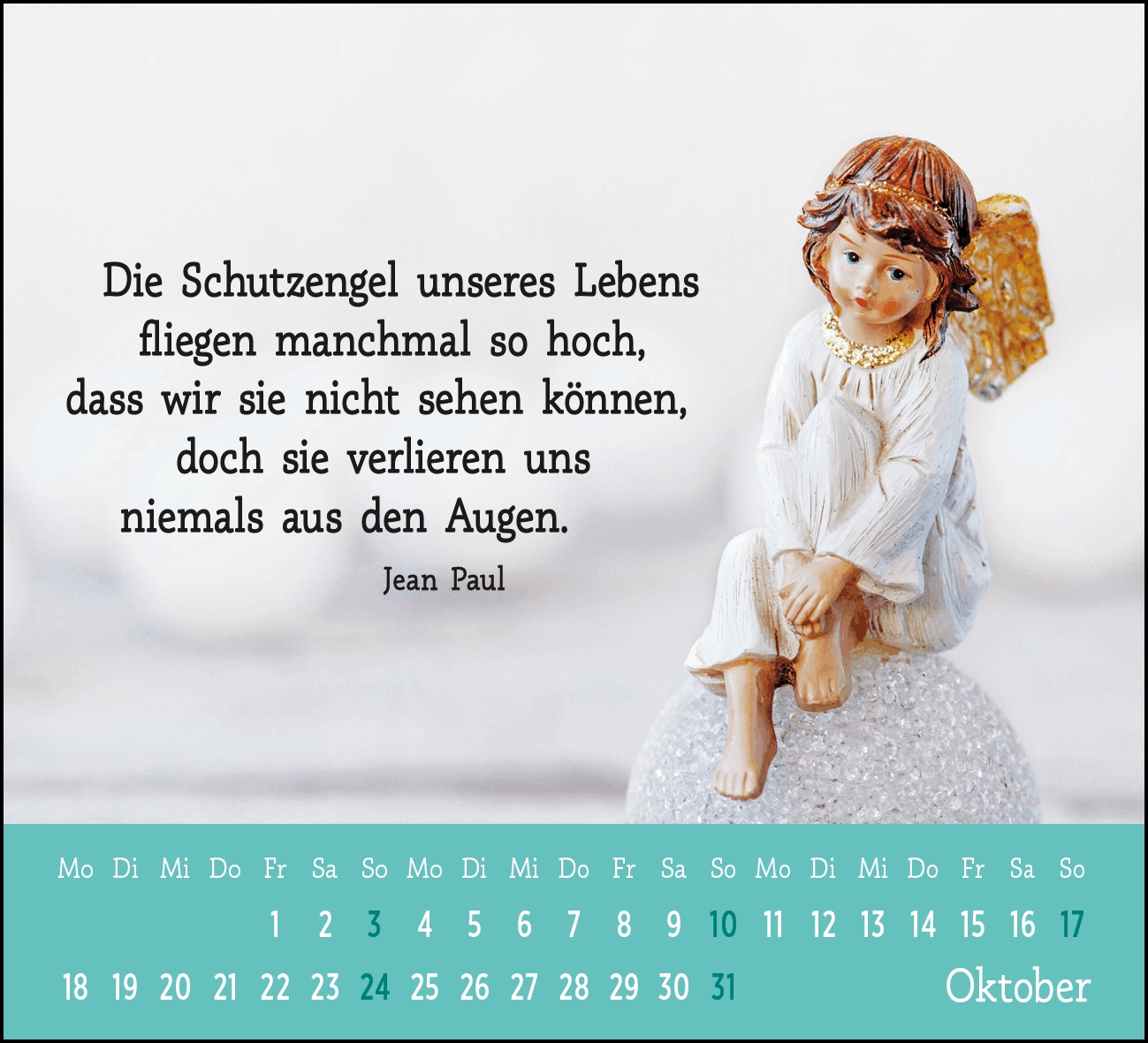 Aufstellkalender - Der kleine Schutzengelkalender 2027
