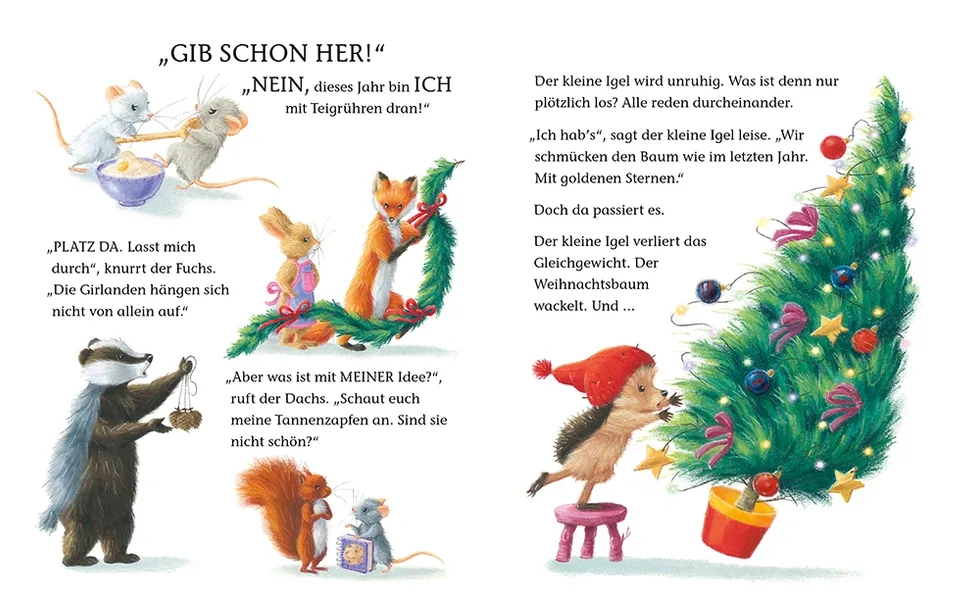 Buch - Der kleine Igel und die wahre Weihnachtsfreude