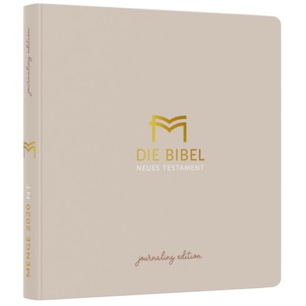 Menge-Bibel 2020 - NT Journaling Edition, beige