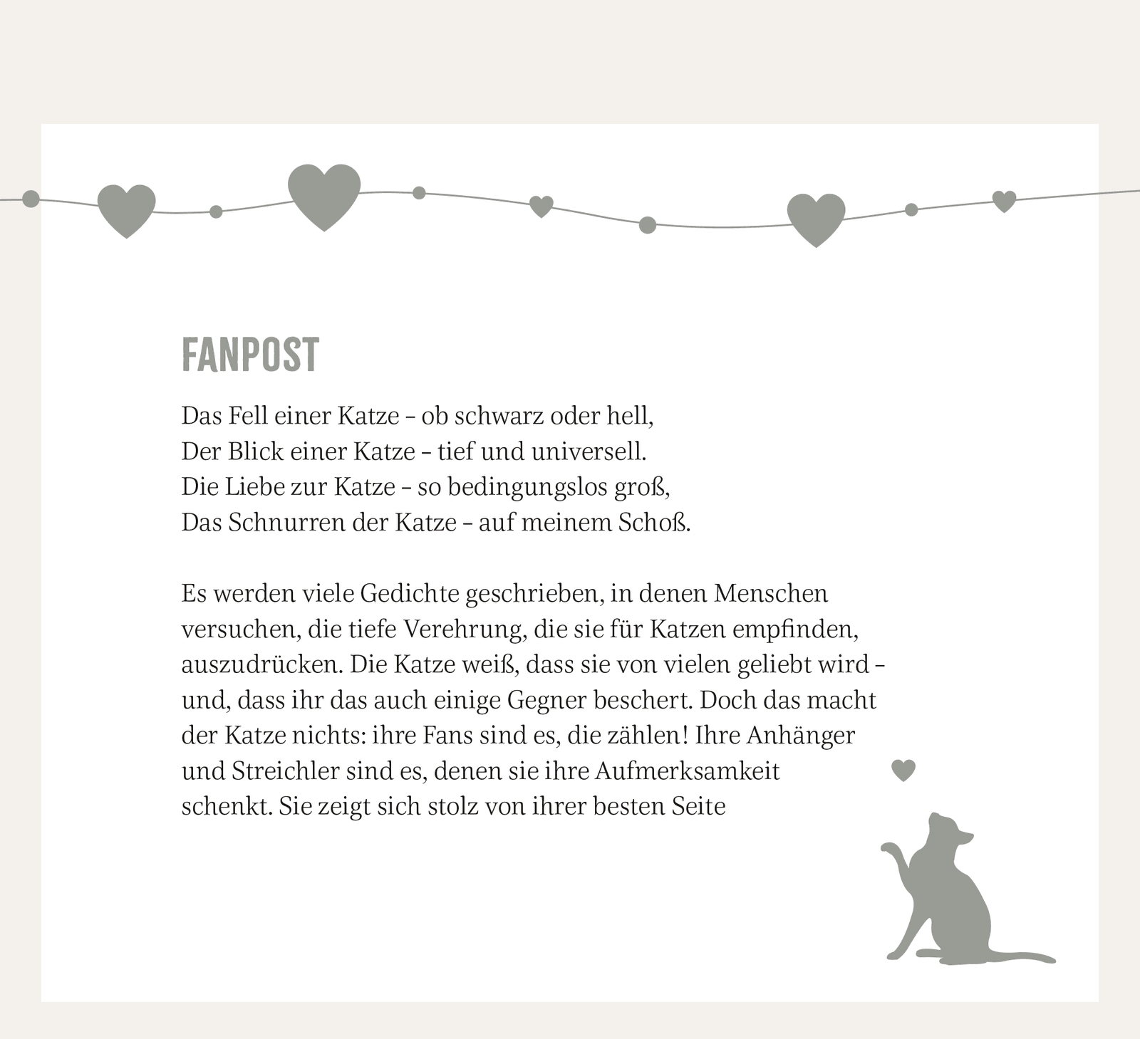 Aufstellkalender - Kluge Katzen 2027