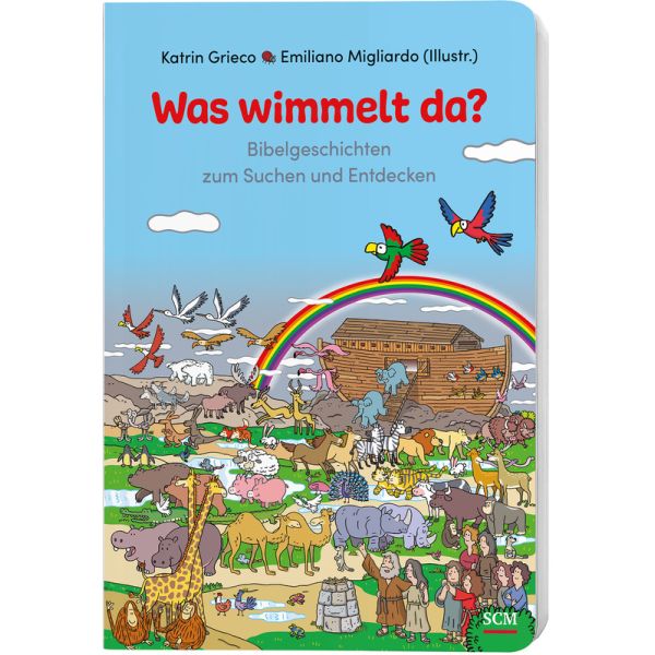 Buch - Was wimmelt da? - Kinderbuch Tiere Arche Noah