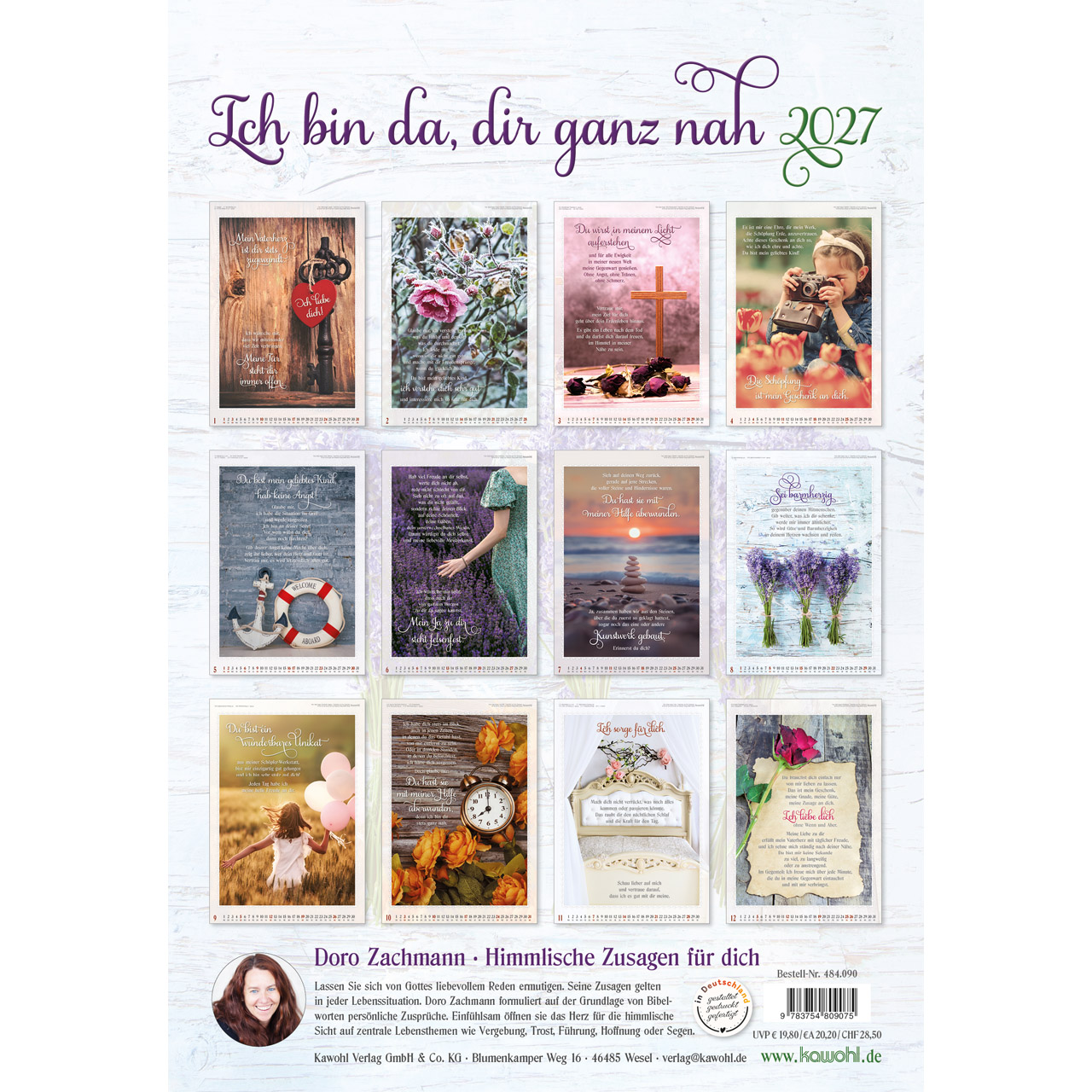Wandkalender - Ich bin da, dir ganz nah 2027