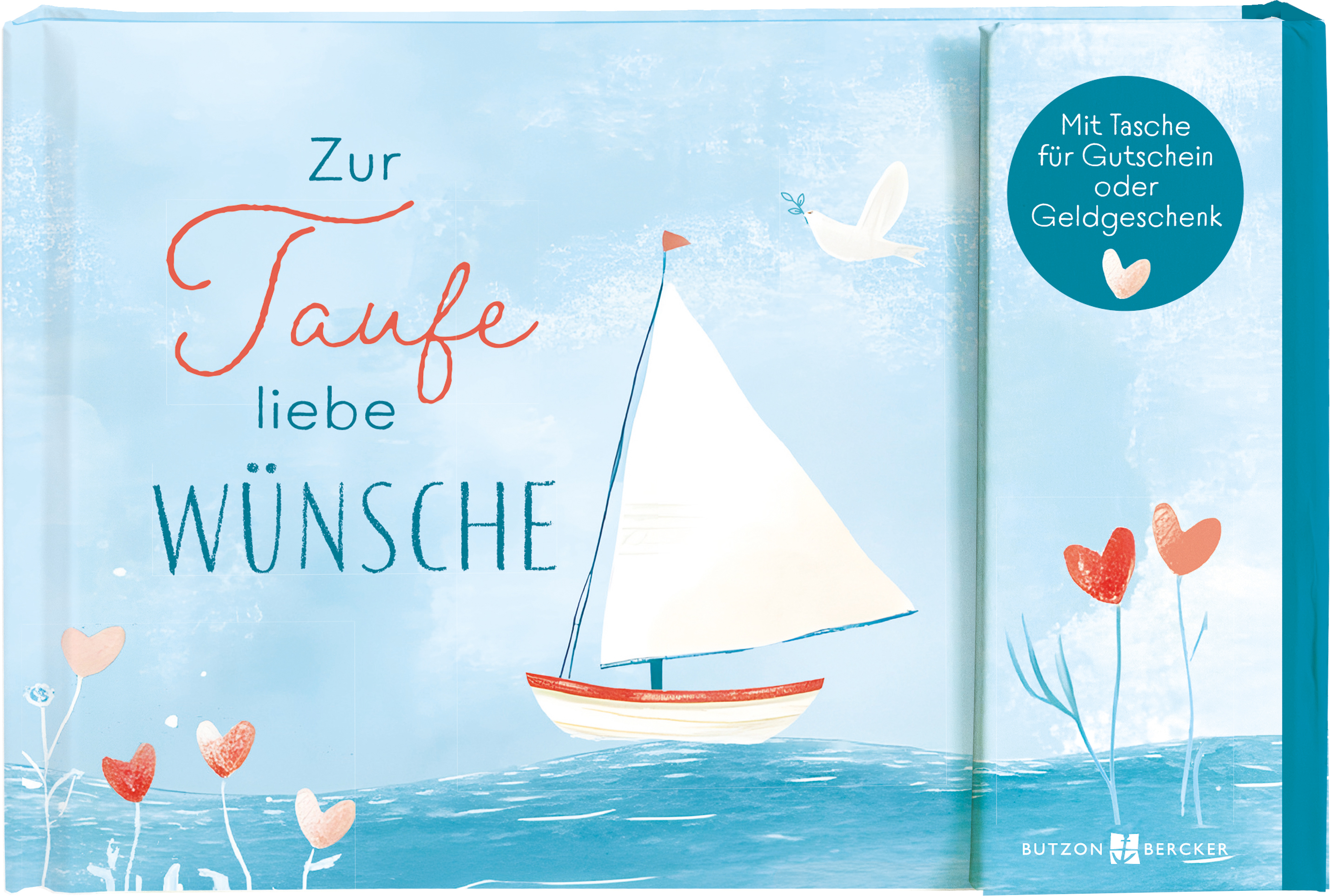 Geschenkbuch - Zur Taufe liebe Wünsche