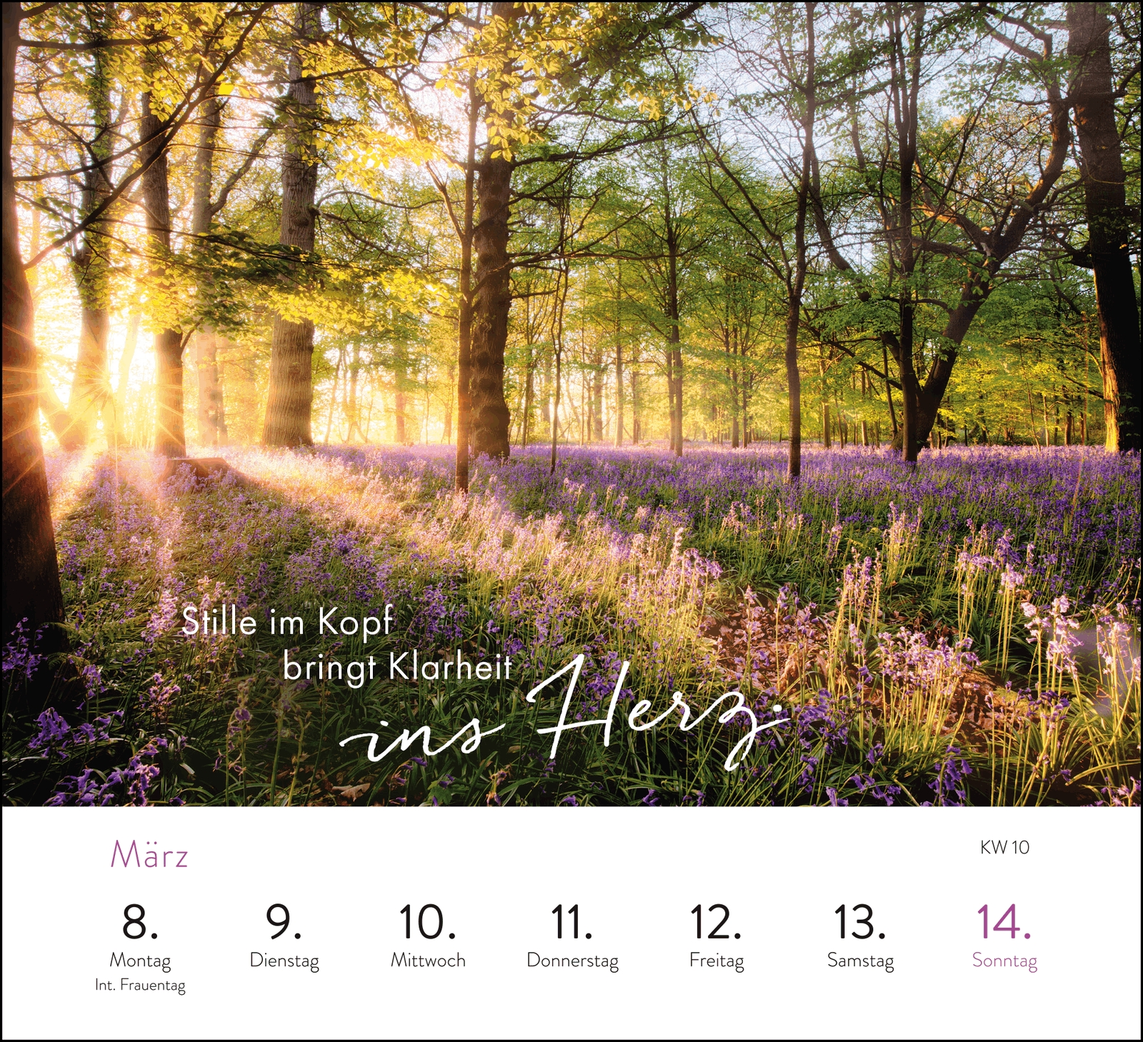 Aufstellkalender - Kleine Atempausen für dich 2027
