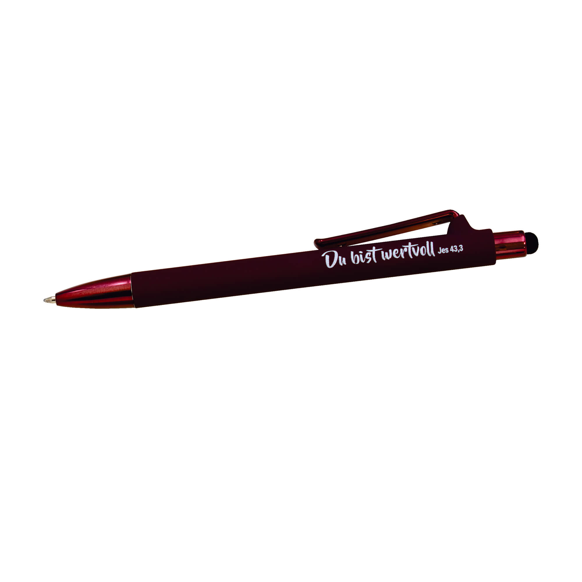 Kugelschreiber mit Touchpen, braun