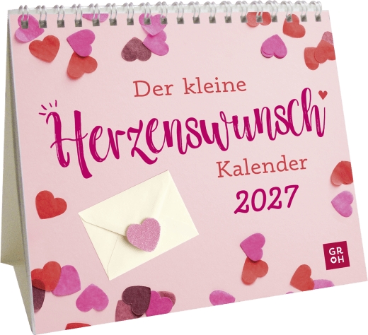 Aufstellkalender - Der kleine Herzenswunschkalender 2027
