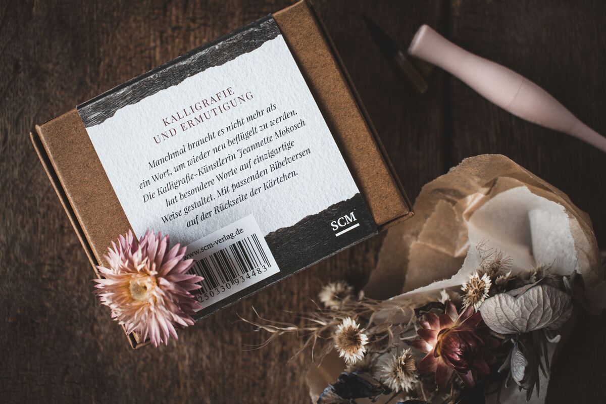 Karten-Box - Blühende Worte - 50 x Ermutigung für dich