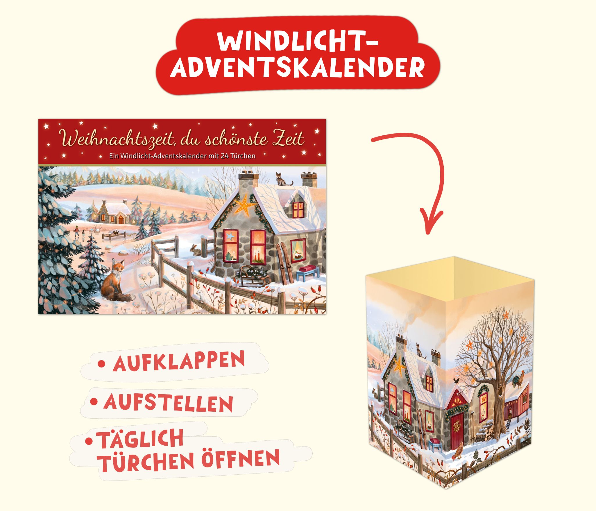 Adventskalender - Weihnachtszeit, du schönste Zeit