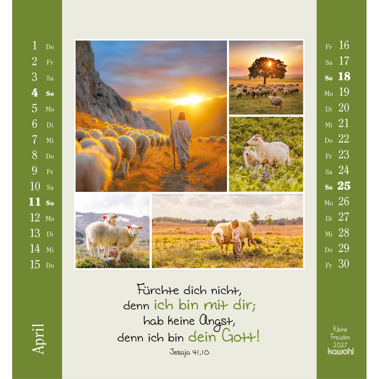 Aufstellkalender - Kleine Freuden 2027