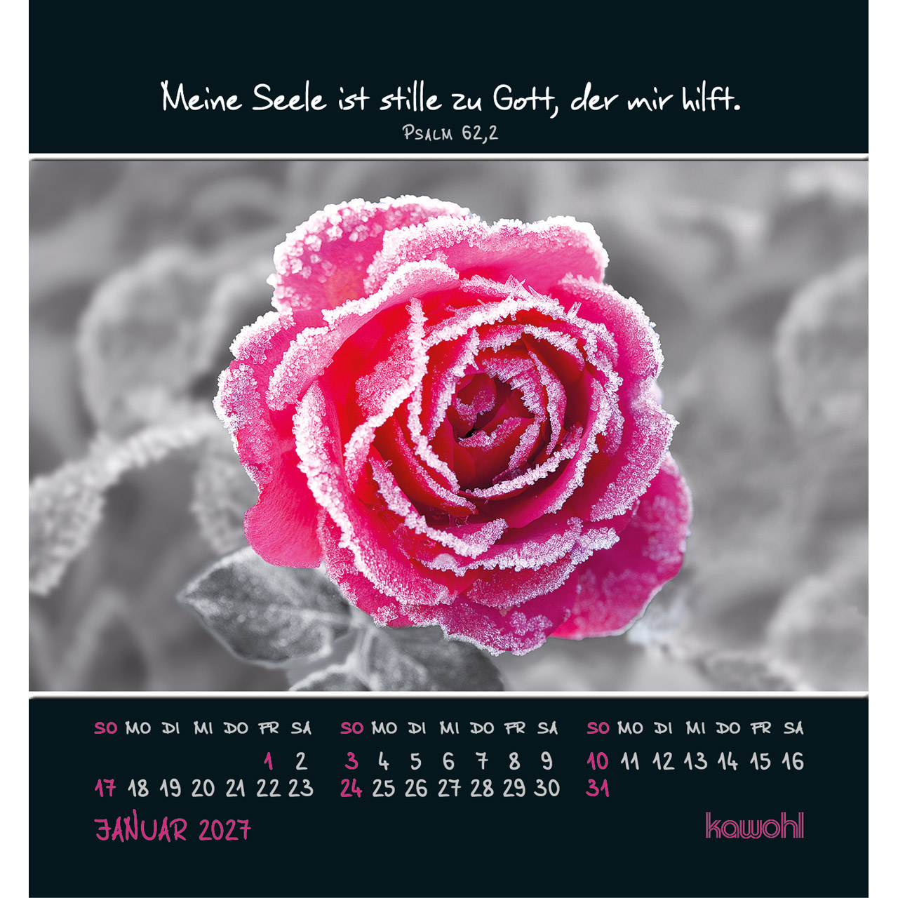 Aufstellkalender - Freu dich an kleinen Wundern 2027