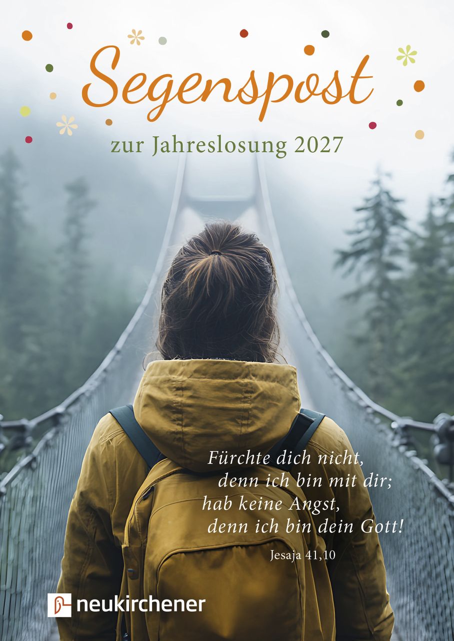 Grußheft - Segenspost zur Jahreslosung 2027
