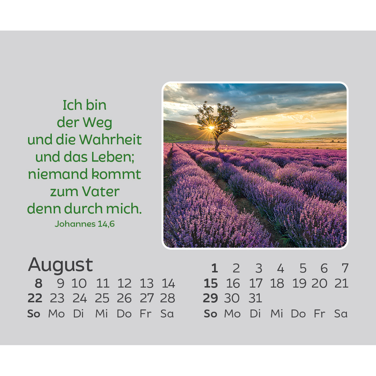 Aufstellkalender - Freude für jeden Tag 2027