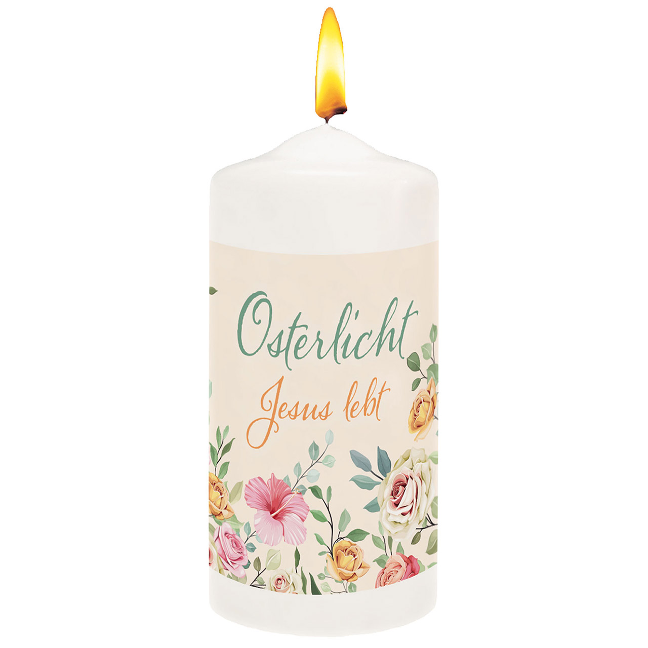 Osterlicht Kerze - Osterlicht - Blumen
