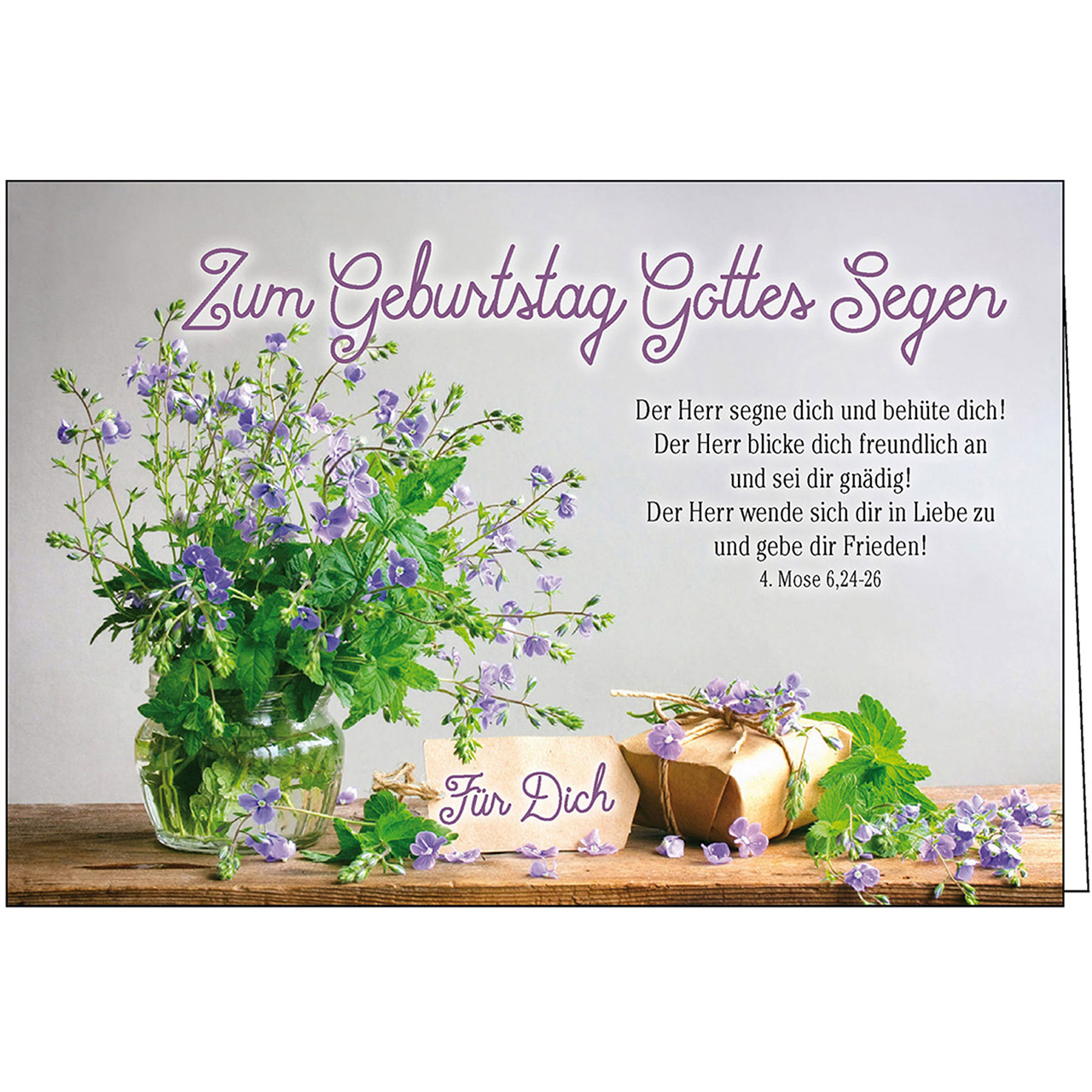 Zum Geburtstag Gottes Segen