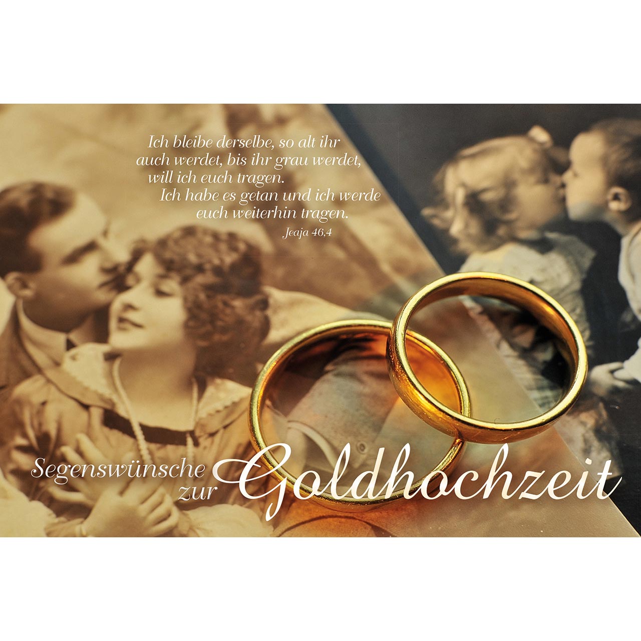 Segenswünsche zur Goldhochzeit