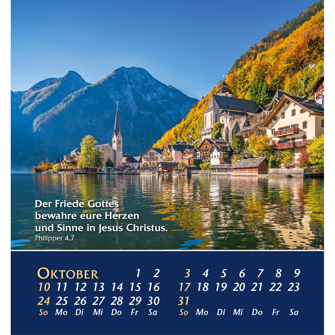 Aufstellkalender - Aus der Stille leben 2027