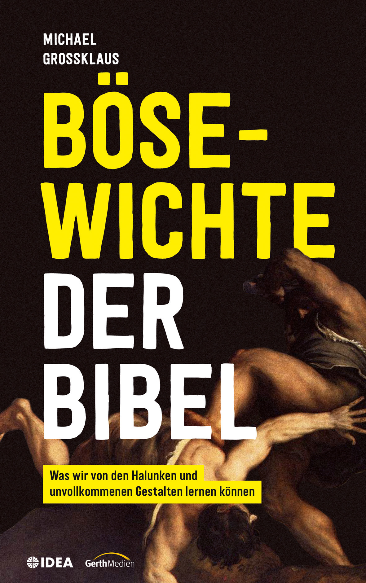 Buch - Bösewichte der Bibel - Menschen Gelb Schwarz