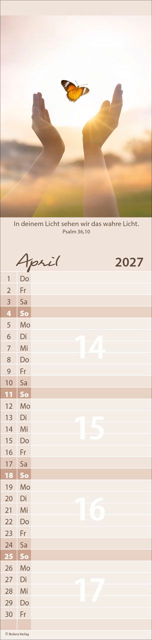 Terminkalender - Für alle 2027 Streifenterminkalender