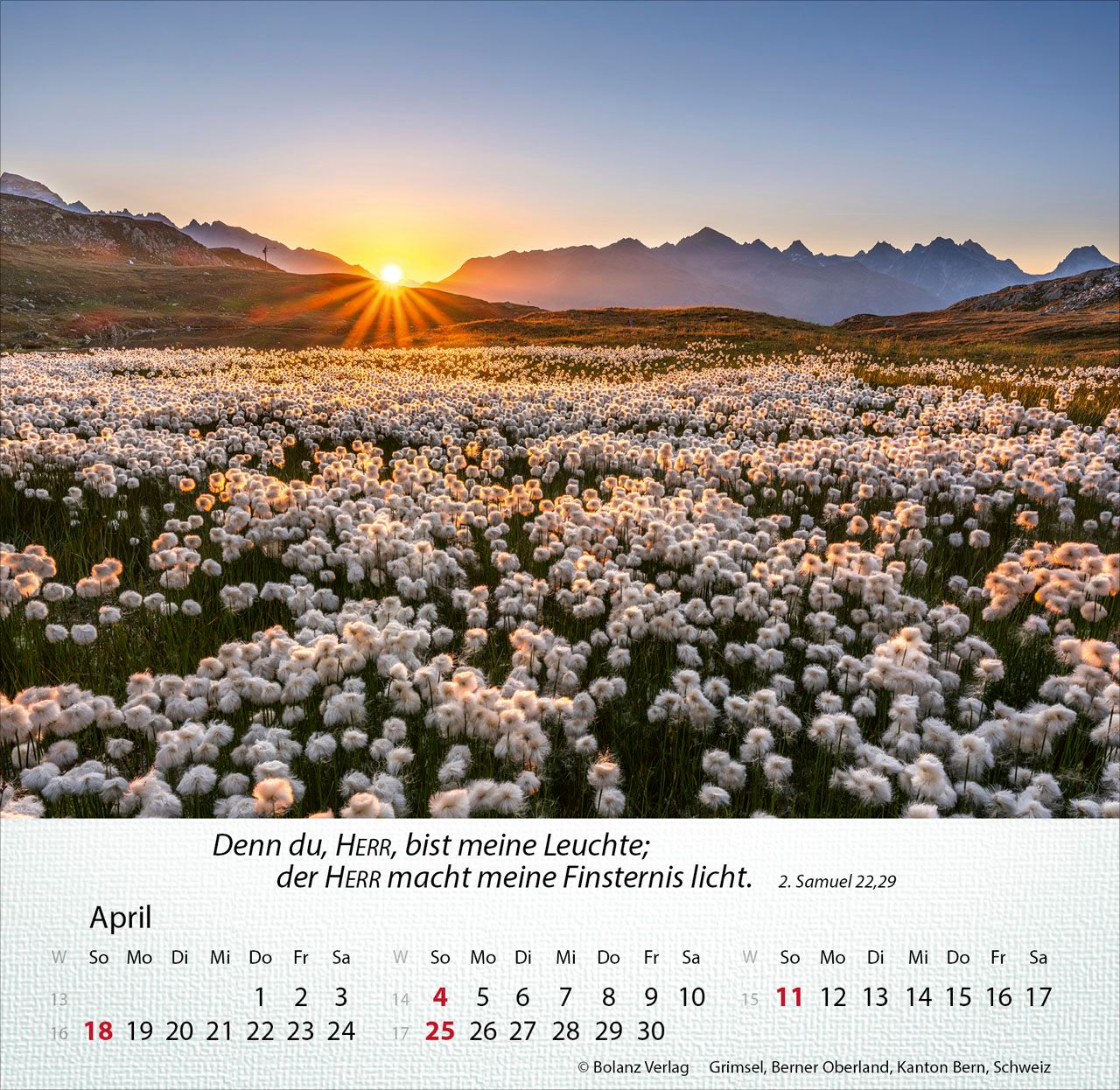 Tischkalender - Berge 2027 Tischkalender