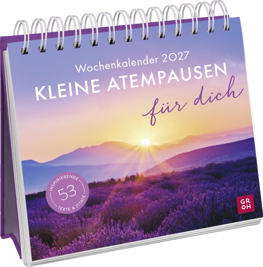 Aufstellkalender - Kleine Atempausen für dich 2027