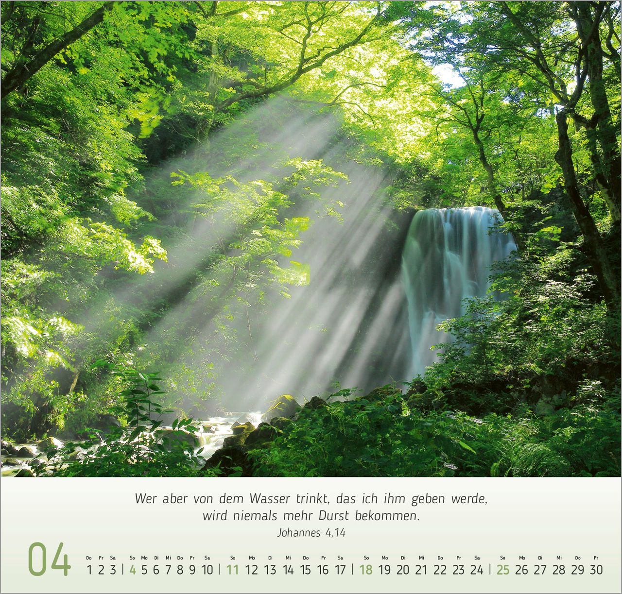 Wandkalender - Licht-Impressionen 2027 Wandkalender