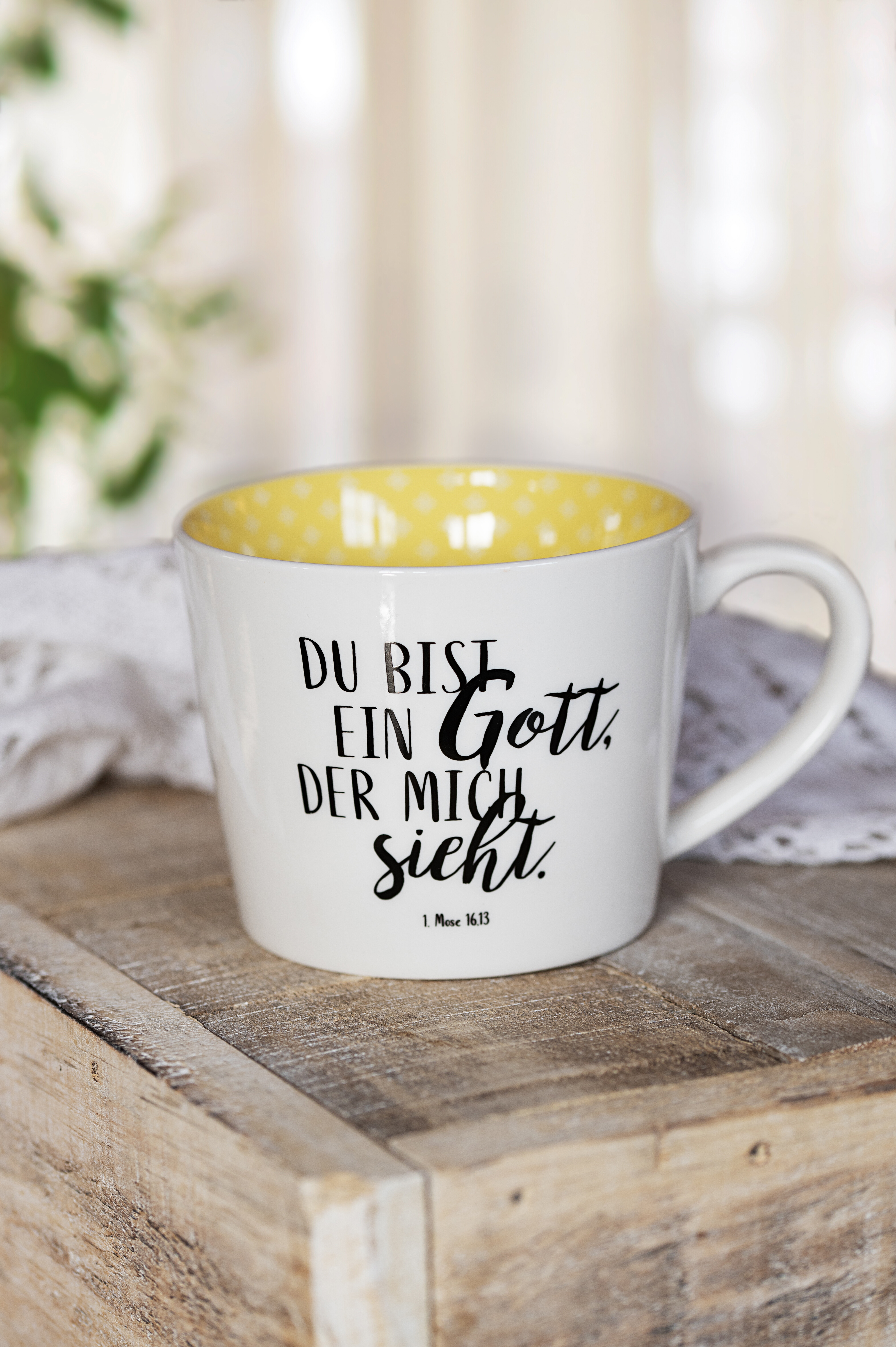 Tasse - Tasse Du bist ein Gott, der mich sieht.