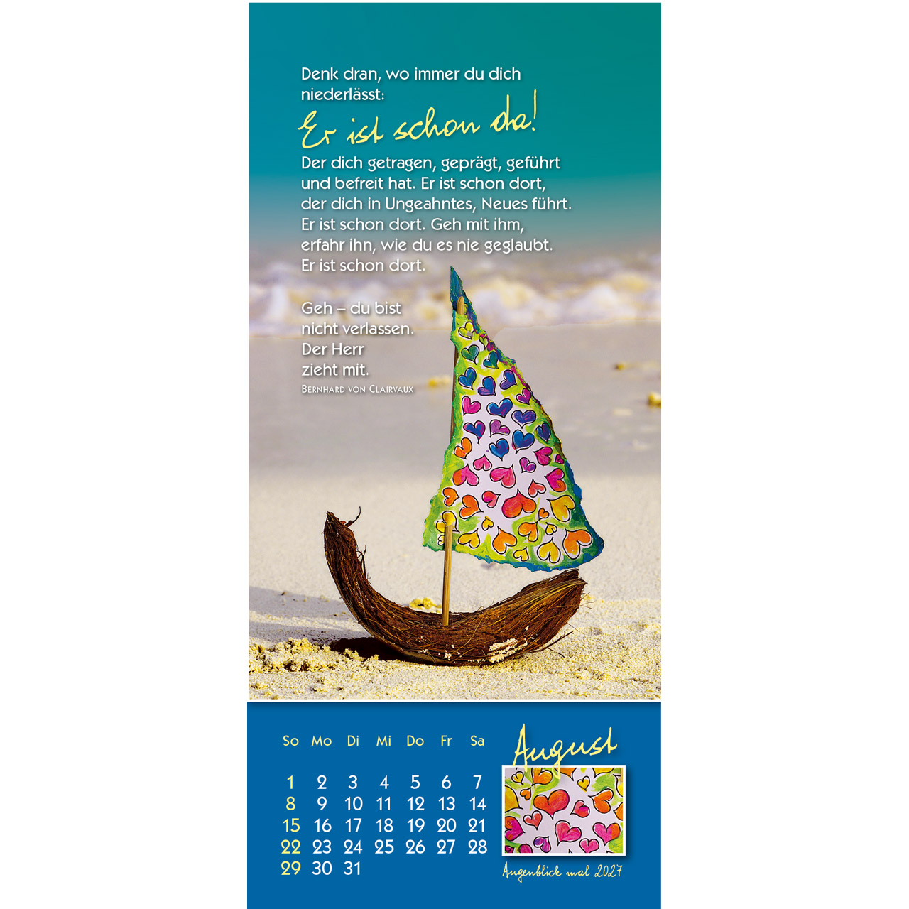 Aufstellkalender - Augenblick mal 2027