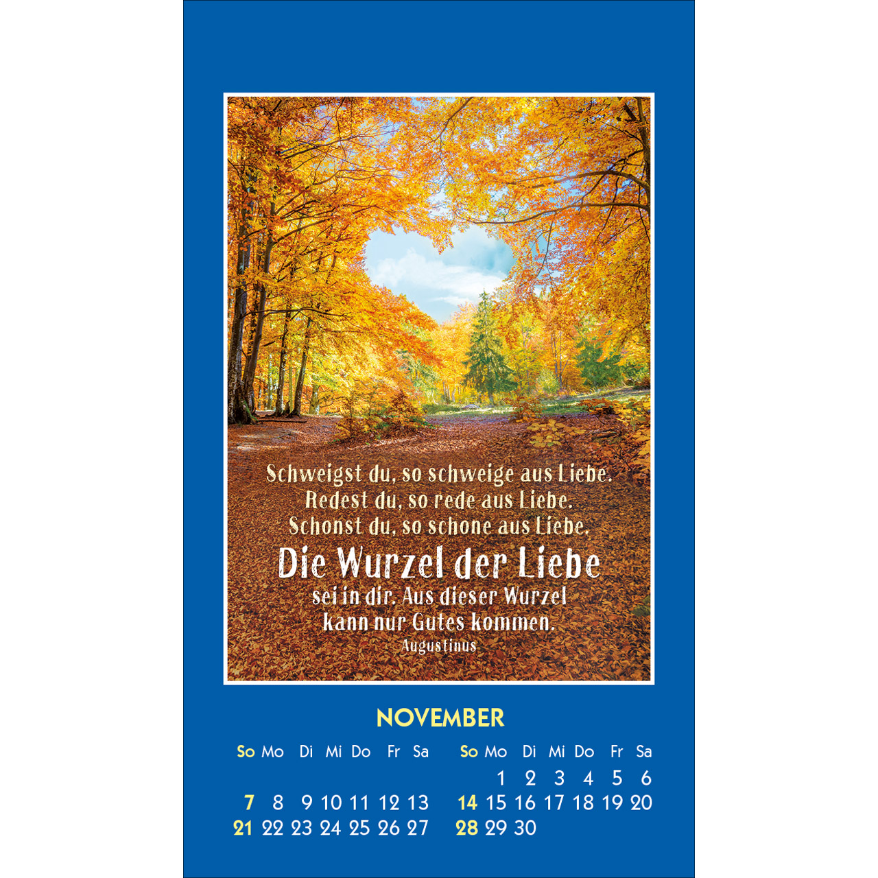 Aufkleberkalender - Ein gutes Wort für Dich 2027