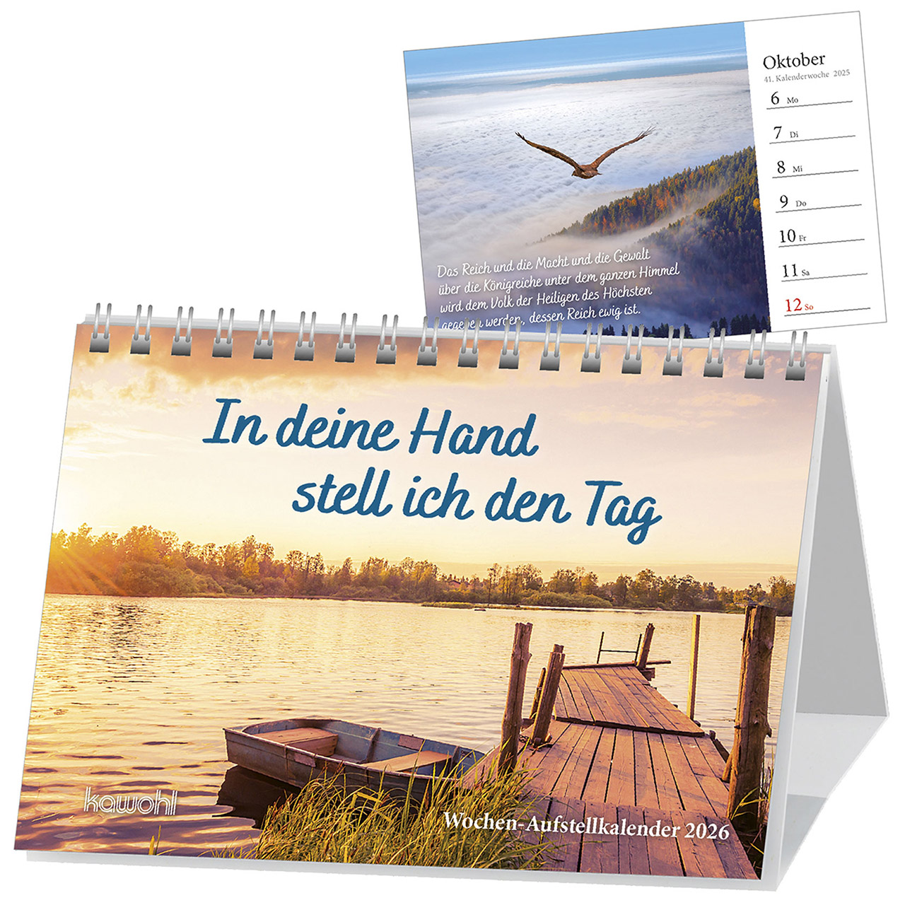 In deine Hand stell ich den Tag 2026 Tischkalender - In deine Hand stell ich den Tag 2026