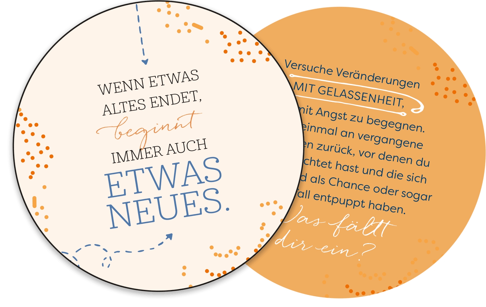 Karten-Box - Eine Runde Gelassenheit