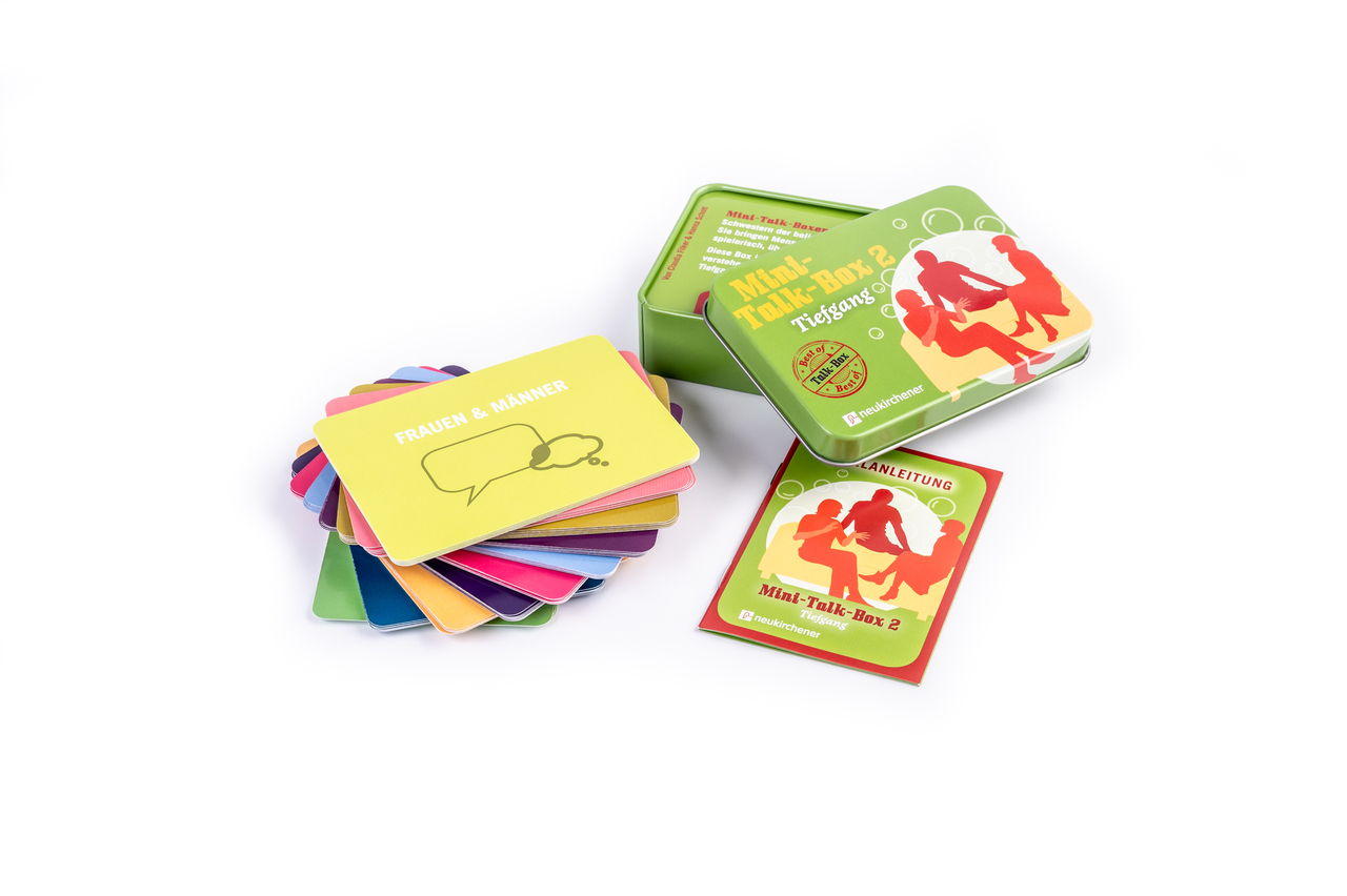 Karten-Box - Mini-Talk-Box 2 - Tiefgang