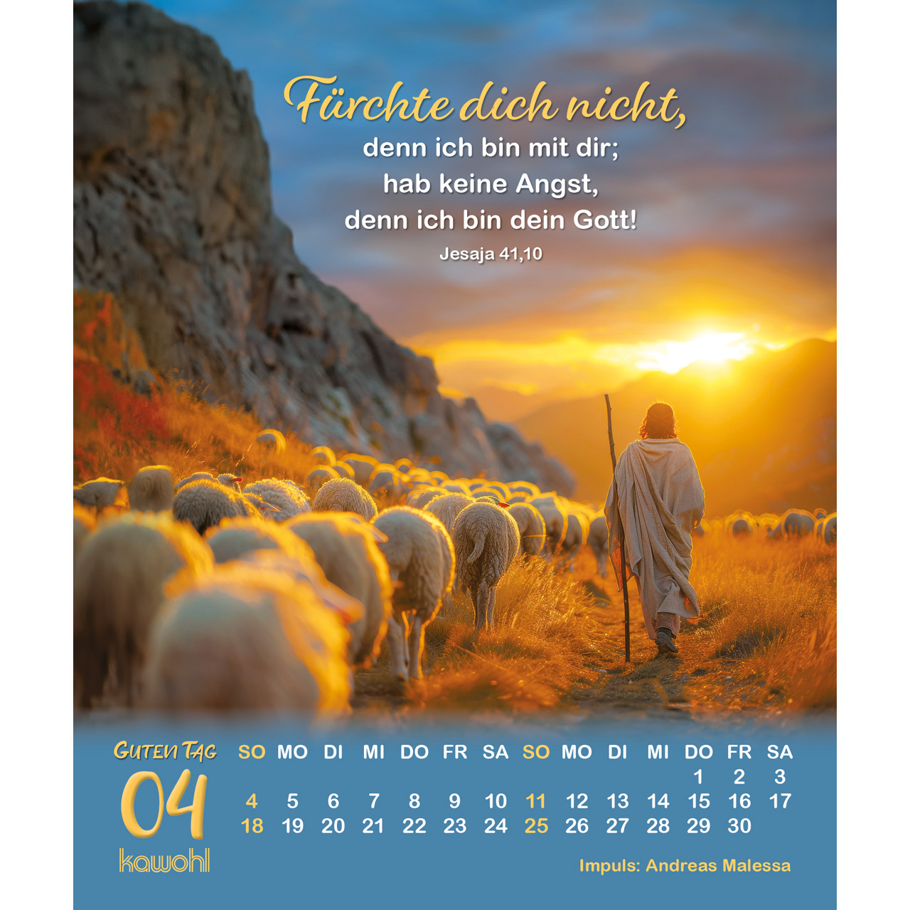 Postkartenkalender - Guten Tag 2027
