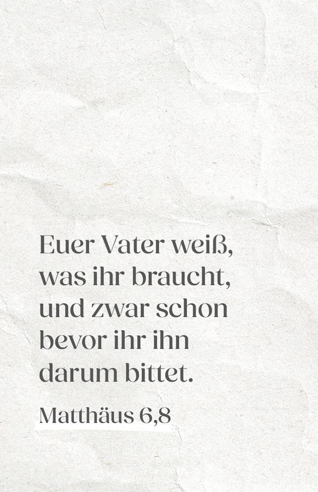 Karte - Vertrauen - Segen zum Mitnehmen