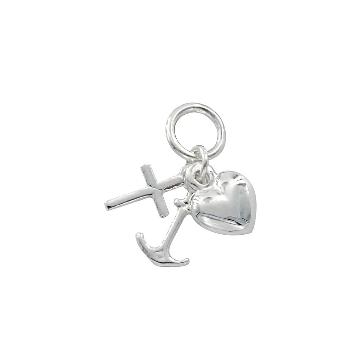 Kettenanhänger - Anhänger "Herz, Anker, Kreuz"