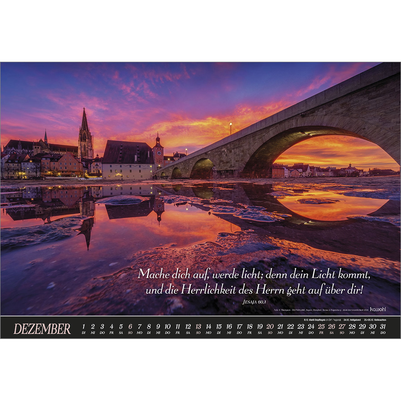 Wandkalender - Atem der Unendlichkeit 2026