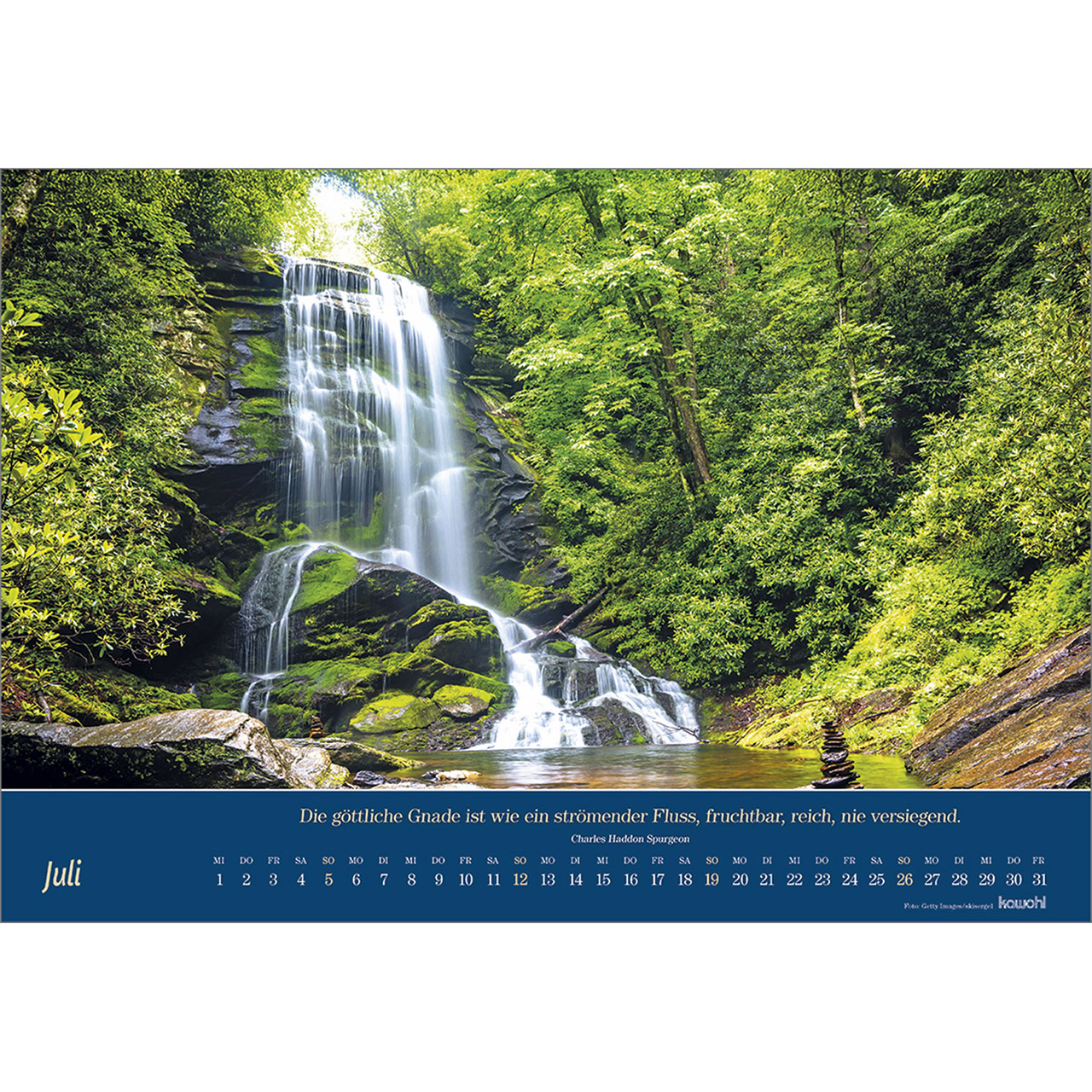 Wandkalender - Atemholen 2026