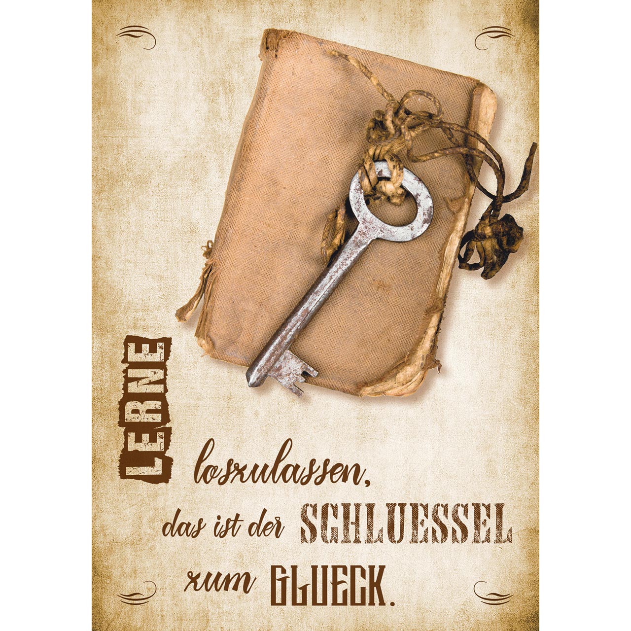 Postkarten-Buch - Gestern & heute - Vintage-Motive