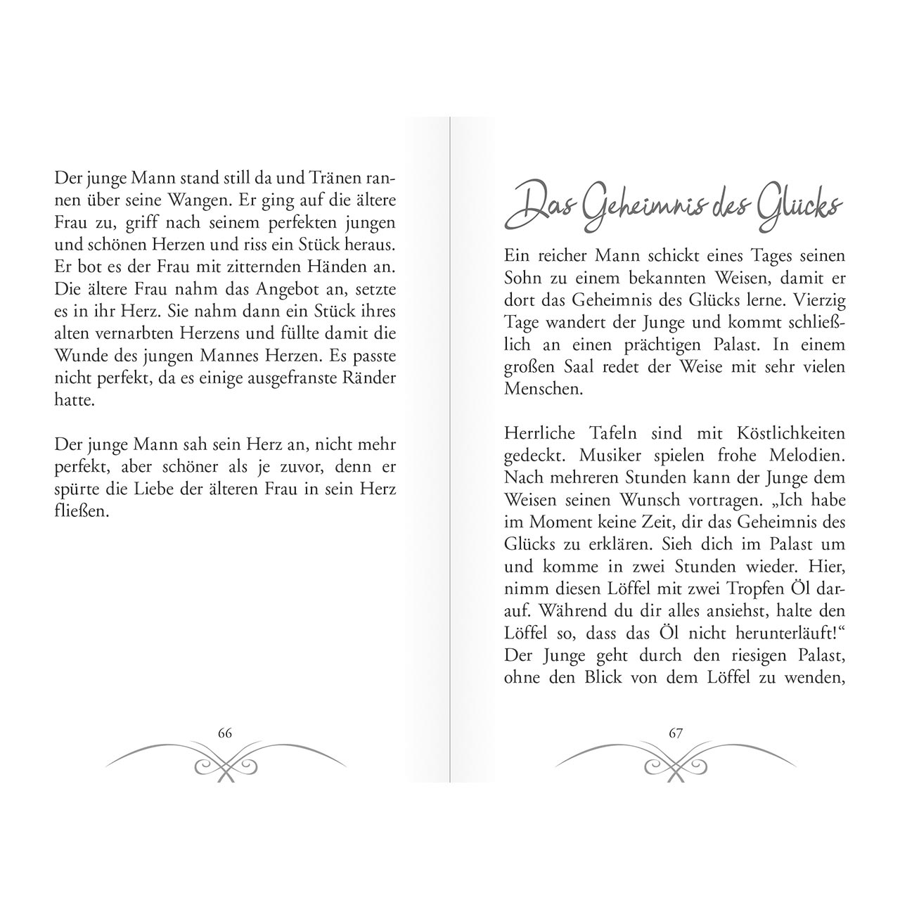 Buch - Ein Päckchen voller Geschichten - Tasse Herz Päckchen Etikett Smiley