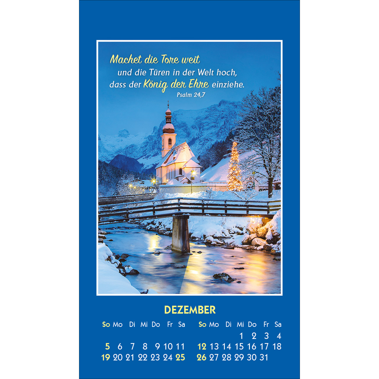 Aufkleberkalender - Gottes Wort - Licht für den Tag 2027