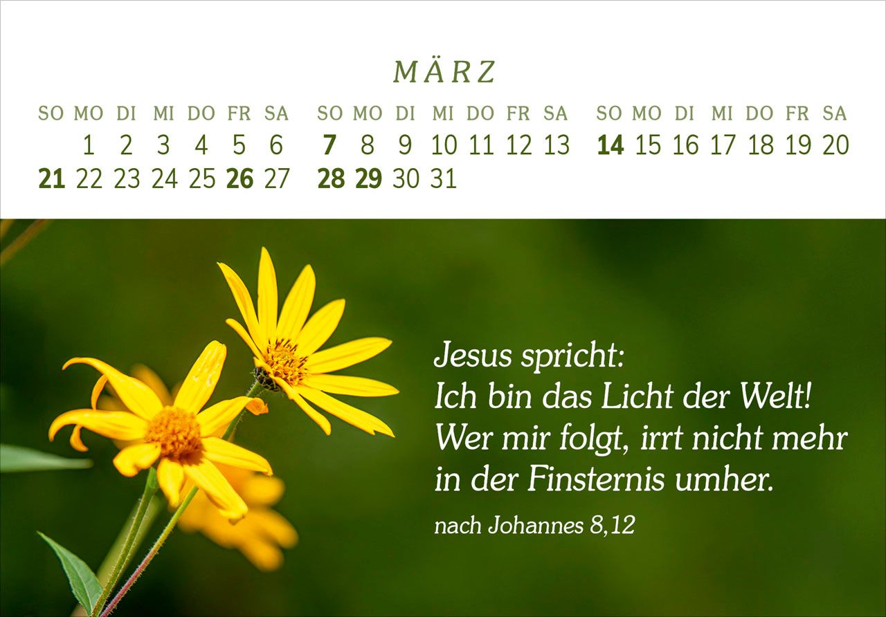 Panoramakalender - Das Geschenk der Freude 2027
