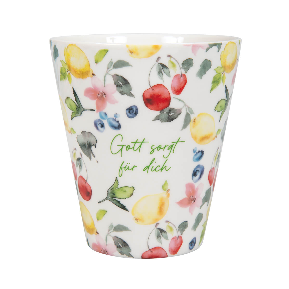 Tasse - Jumbotasse "Gott sorgt für dich"