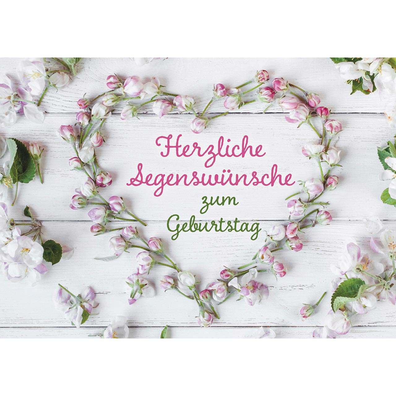 Herzliche Segenswünsche zum Geburtstag